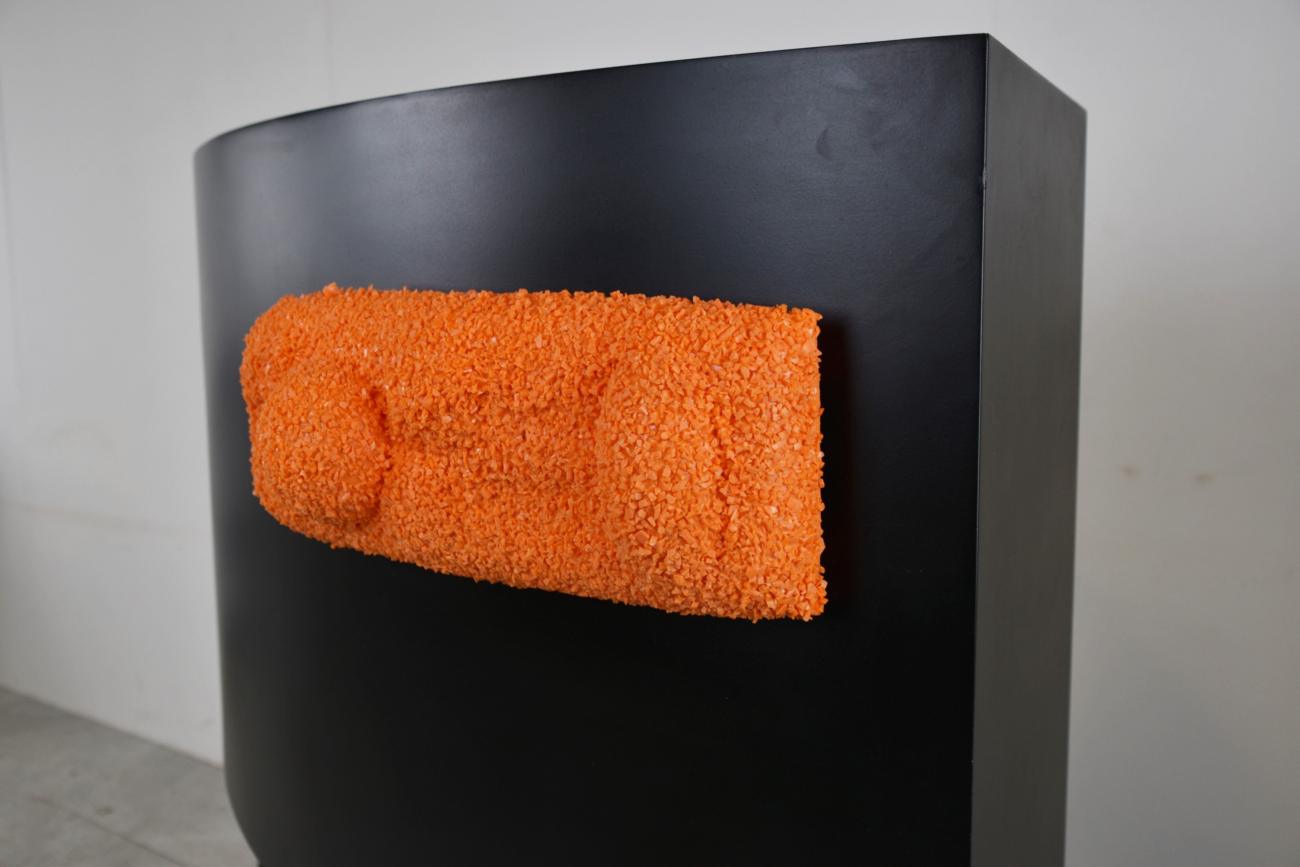 Vintage illuminated bar with stools, 1970s