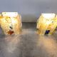 Vintage glass wall lamp by W. van Oyen for Raak, 1960s