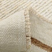 Beige & Brown Classic Turkish Runner Rug, 100x332Cm