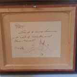 Tableau ancien, huile sur bois, signée Taillebosq, Croizilles, Suisse Normande,