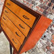 Commode Vintage Pieds Compas, Meuble Ancien