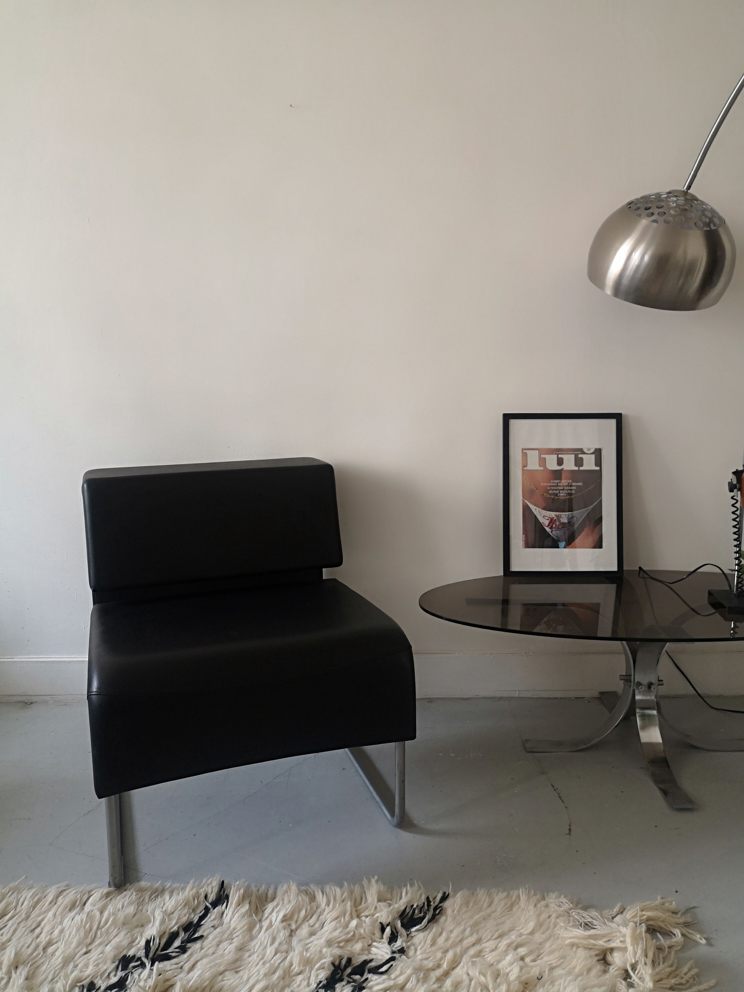 Calf leather designer heater