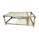 Vintage rattan coffee table