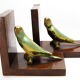 Art deco cold painted bronze bookends-1930s