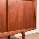 Large Danish Teak Sideboard by Axel Christensen for ACO Mobler 1960.