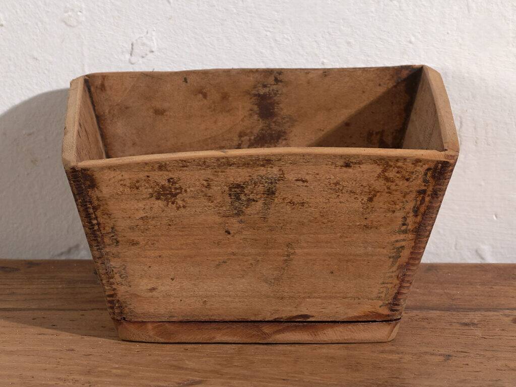Bol carré wabi-sabi ancien (c.1920) #8