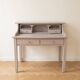 Retro painted wooden tiered desk