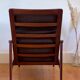 Fauteuil scandinave en teck vintage