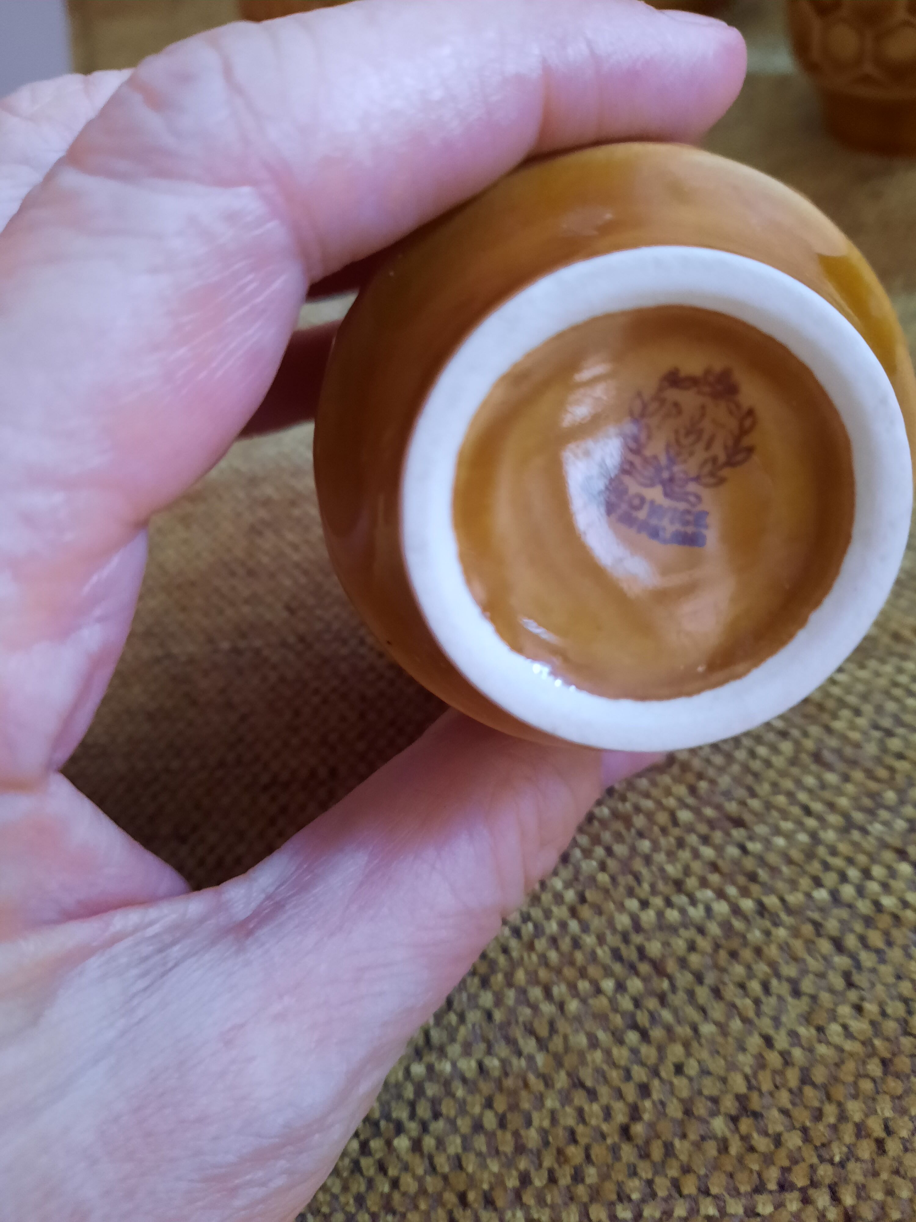 Vintage ceramic liquor set