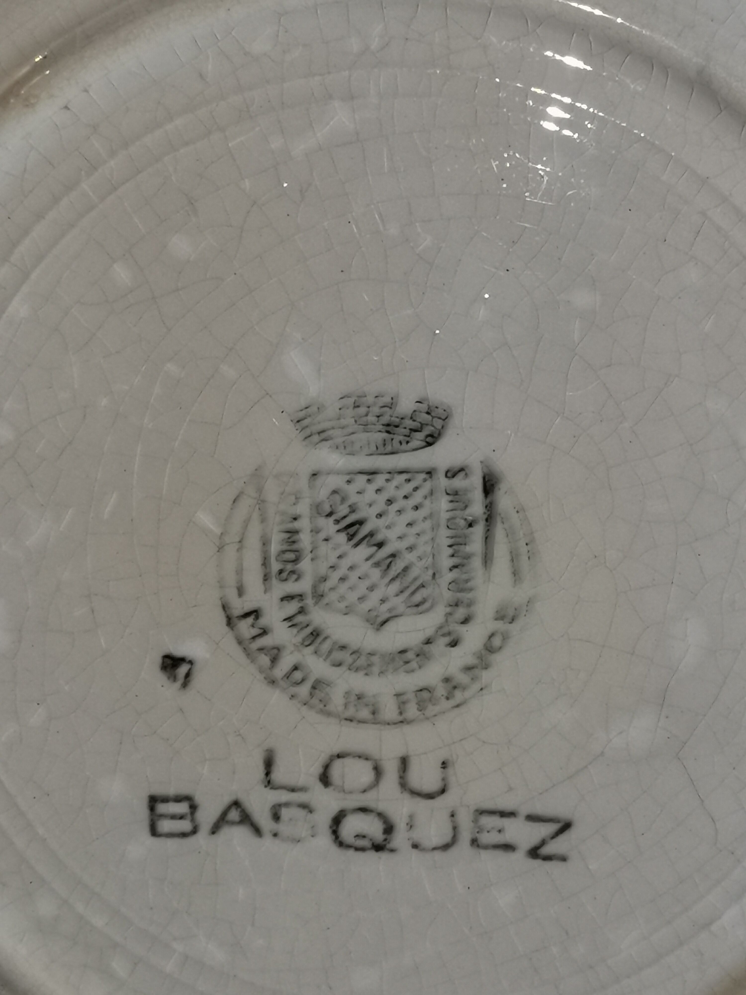 Saint Amand "Lou Basquez" cake service