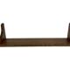 Vintage oak wall rack book shelf 1960s wood minimalist design