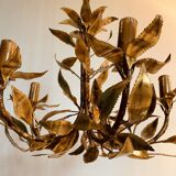 Lustre vintage décor feuillage