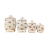 Porcelain spice pots series
