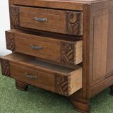 Small Art Deco chest of drawers, vintage 1930