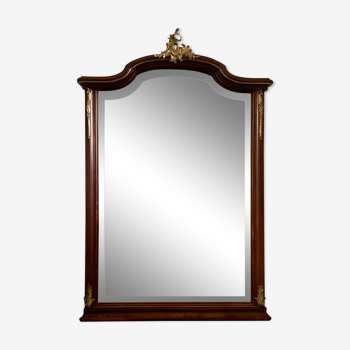 Miroir cheminée trumeau antique - 146x100cm