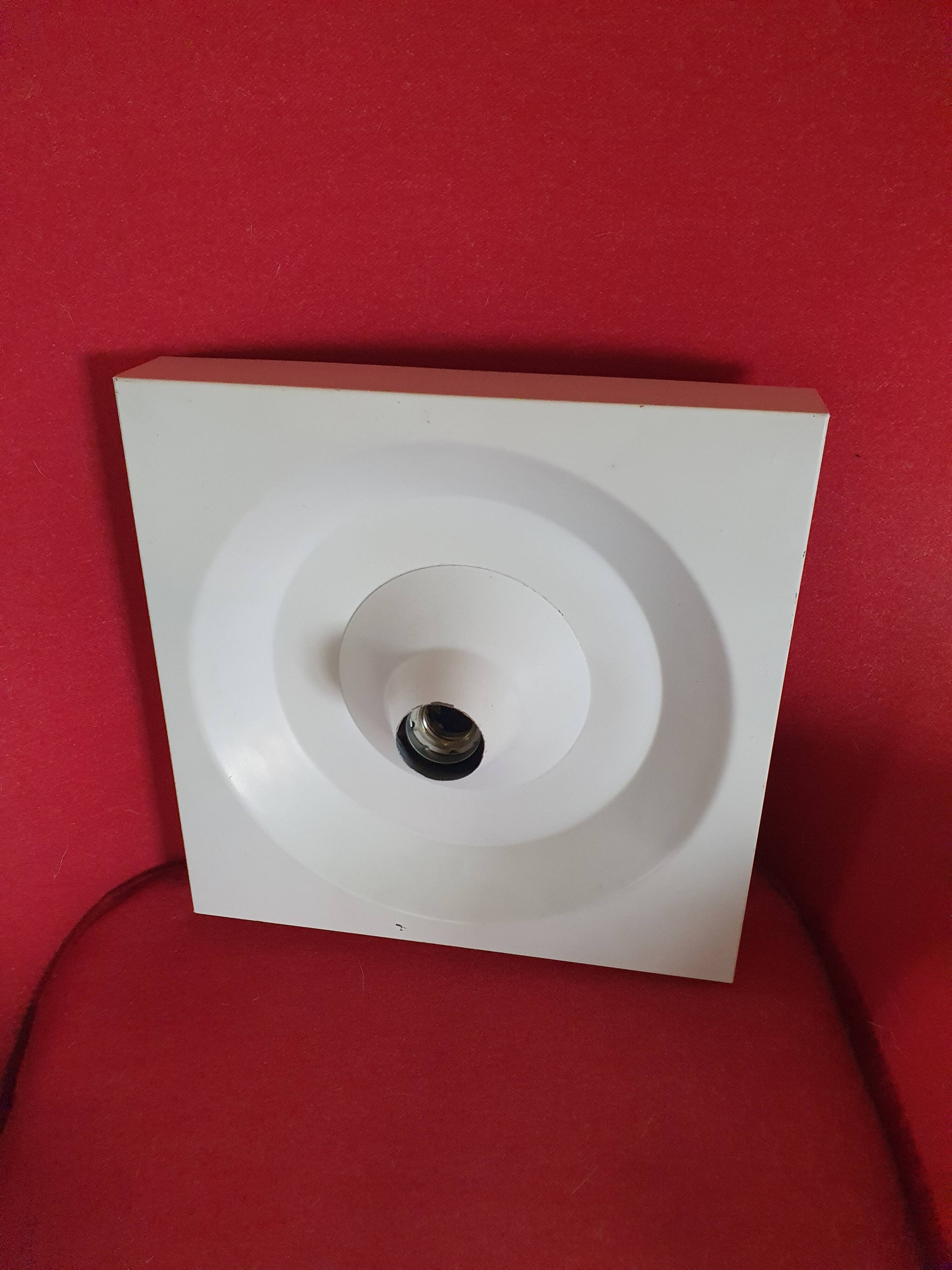 Space-age wall light Kaiser Leuchten design by Klaus Hempel
