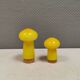 Two Holmegaard ‘Palet’ salt and pepper shakers. Michael Bang, yellow 1960s