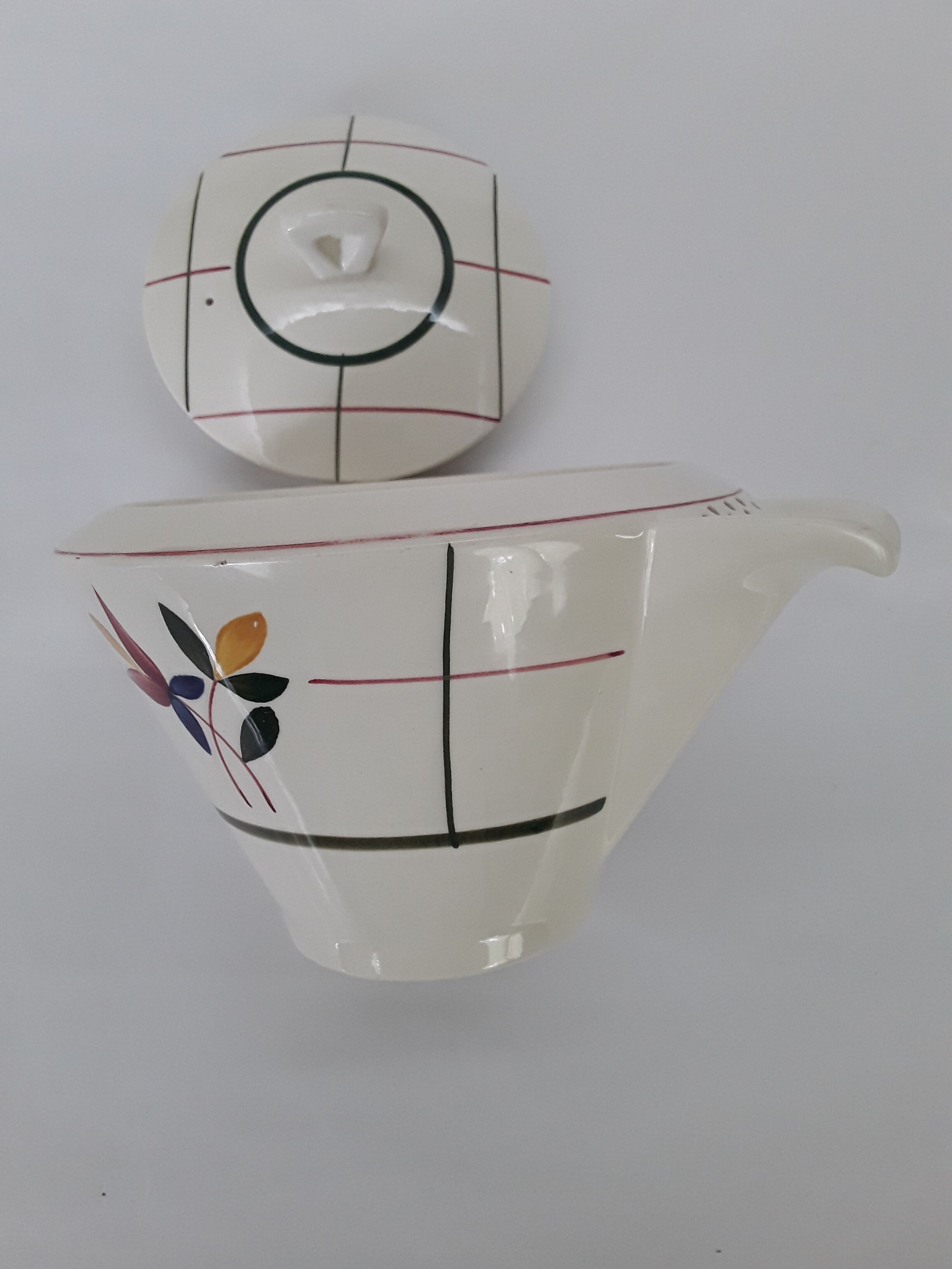 Gien Tamaris vintage teapot