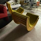Paire de fauteuils relaxer 2 par Verner Panton édition Rosenthal studio