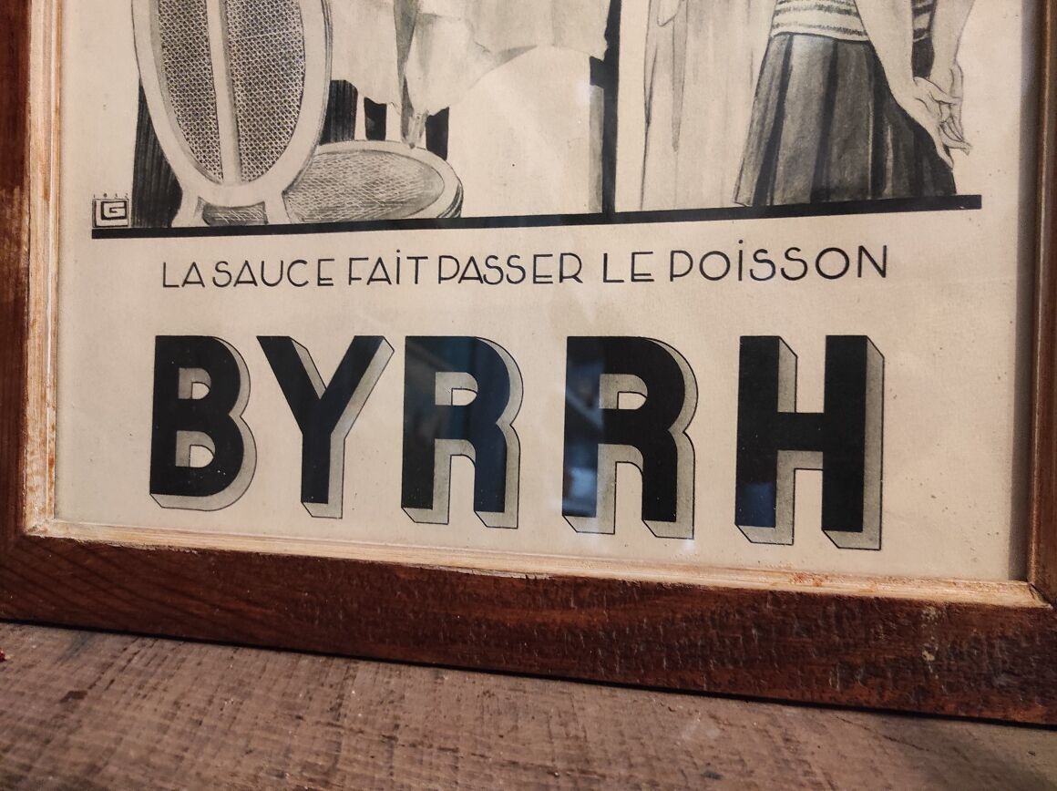 Vintage French ad from 1932