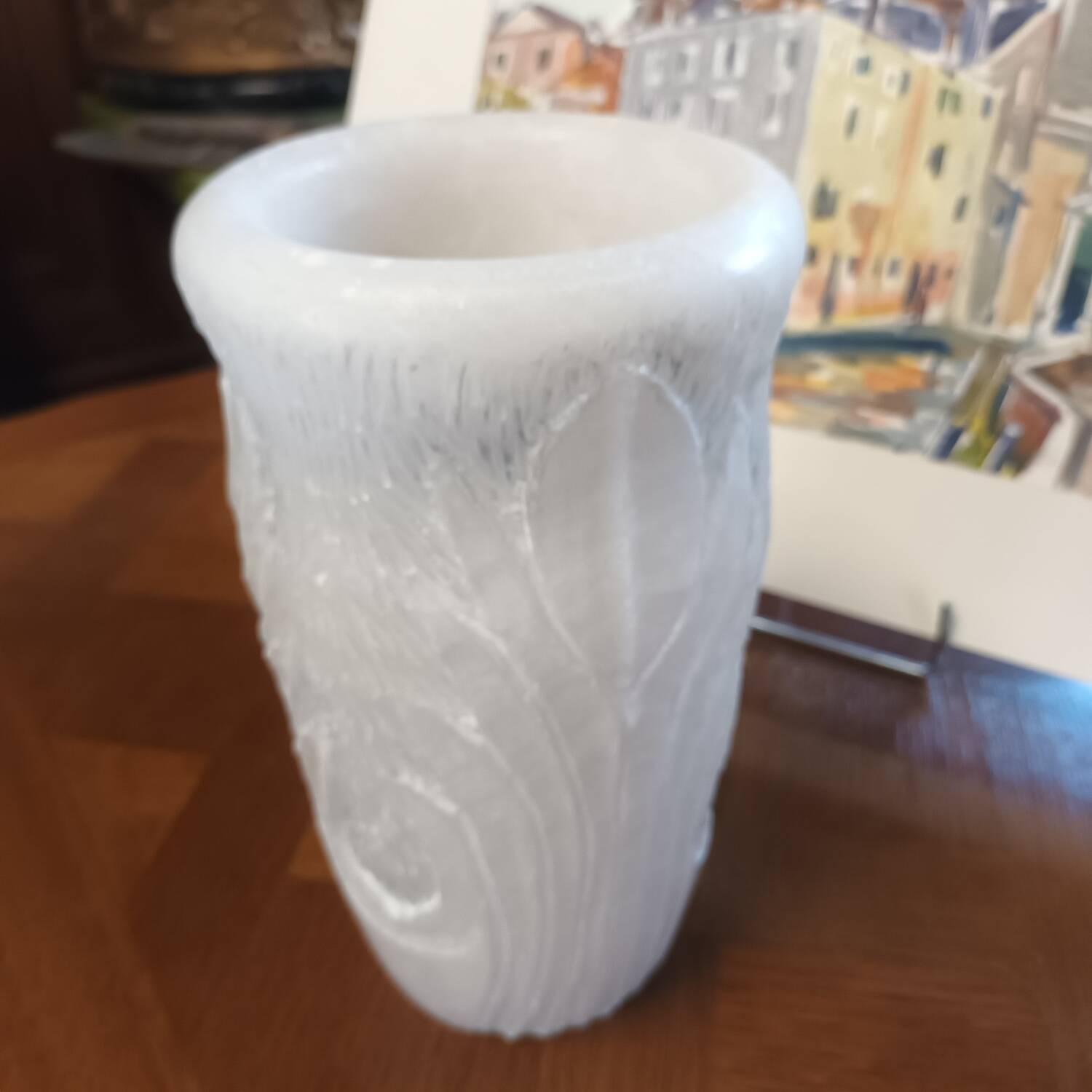 Vase en albâtre vintage