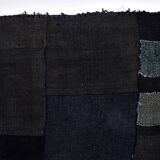 Black Vintage Hmep Patchwork Rug sku 3046