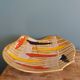 Fruit bowl, ceramic dish Vercor Vallauris style 60s 70s