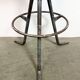 Grey Industrial Workshop Stool, 1960s