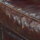 Vintage Sheepskin Leather Armchair
