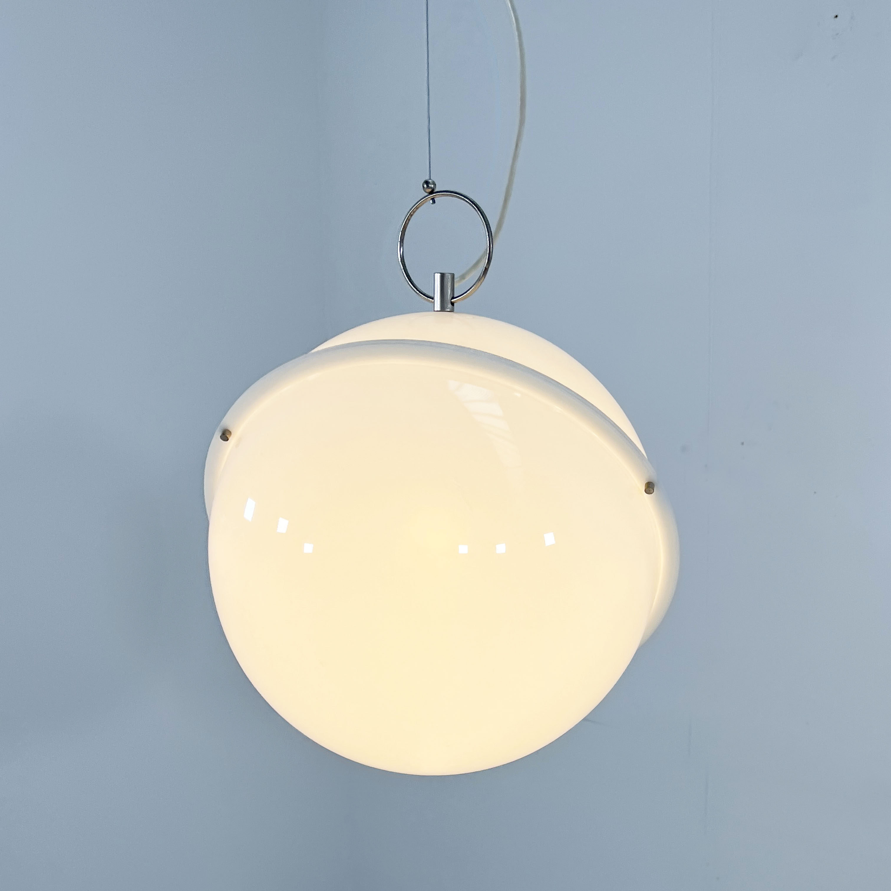 Suspension in the shape of a planet by Guzzini, 1970