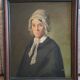 Portrait oil on canvas XIXth century