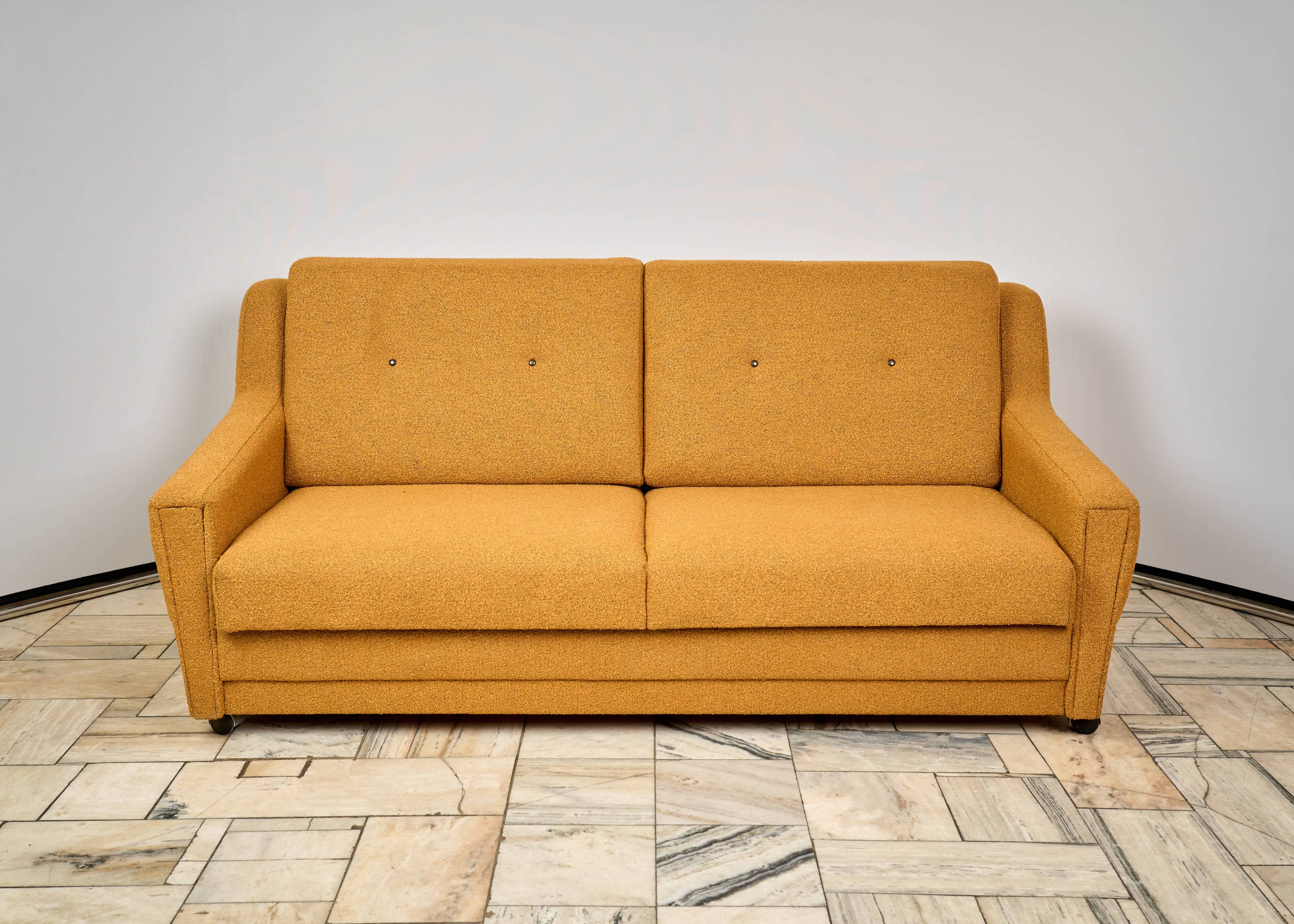 Vintage Two-Seater Sofa, 1970s, Czechoslovakia