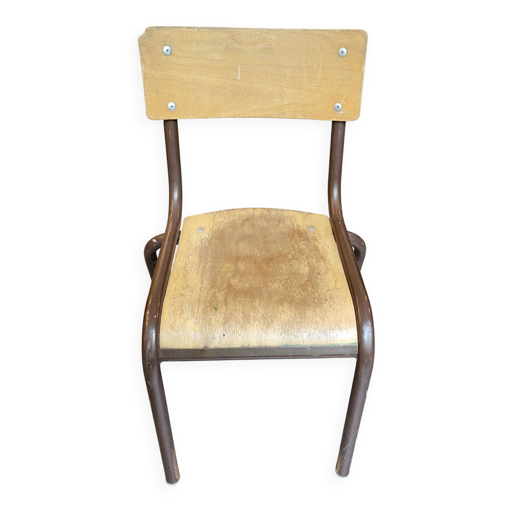 Ancienne chaise d école Mullca