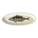 Large oval Gien fish dish, Halong Bay model