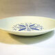 Gien hollow dish with blue flowers