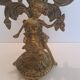 Vintage bronze chandelier