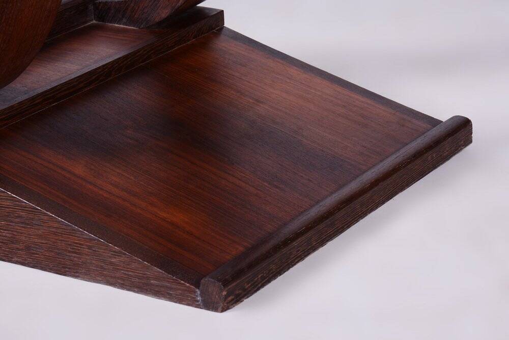 Art Deco Folding Table in Wengé, France, 1920s