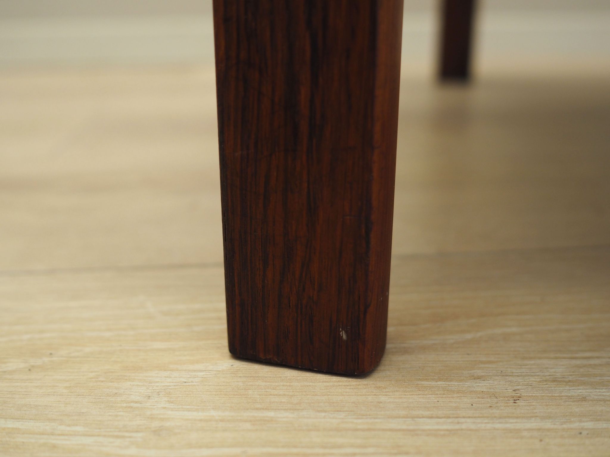 Rosewood footstool, Scandinavian design, 1960s, designer: Hans Olsen, production Vatne Møbler