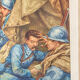 Double-sided school poster signed herouar collection rossignol verdun june 1940