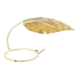 Lampe Rhubarbe en laiton par Tommaso Barbi 1970