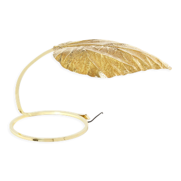 Rhubarb lamp in brass by Tommaso Barbi 1970