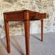 Vintage oak desk – 1970s – Green leather top and 3 drawers