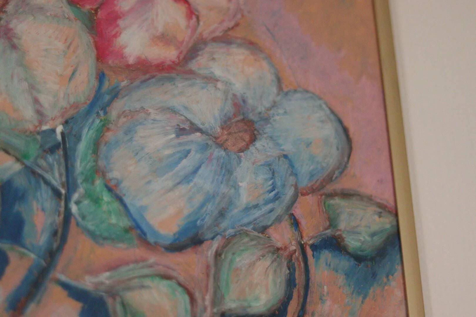 Fleurs au pastel par Petersen, 1995