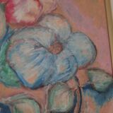 Fleurs au pastel par Petersen, 1995