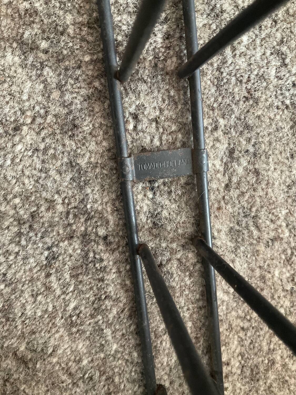 Tomado shelf from the 60s in teak and metal