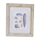 Framed botanical plank, vegetables