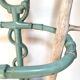 Enameled cast iron umbrella stand from the early 20th century