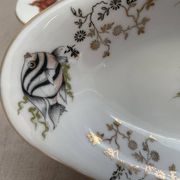 Pair of vintage marine-themed dishes in Berry porcelain.