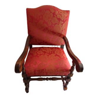 Fauteuil style Louis XIII