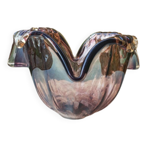 coupe en verre de murano